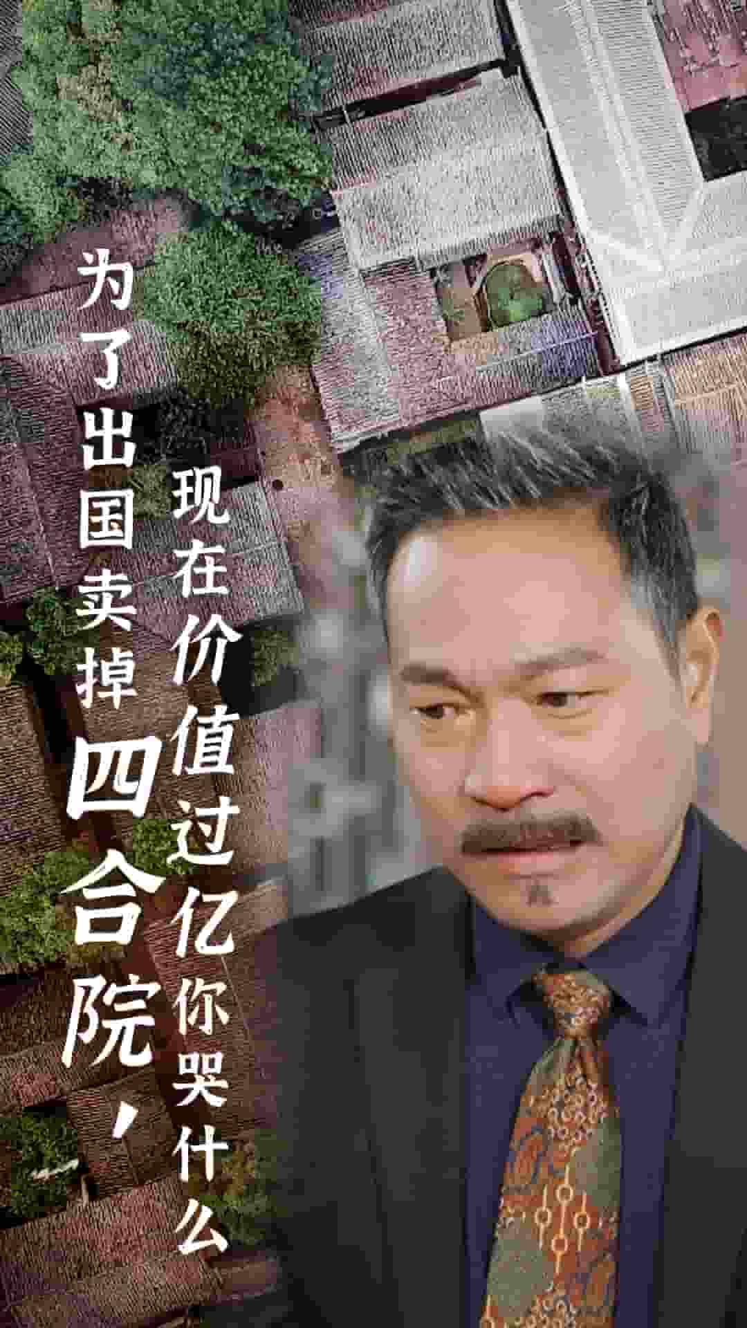 为了出国卖掉四合院现在价值过亿你哭什么第01集